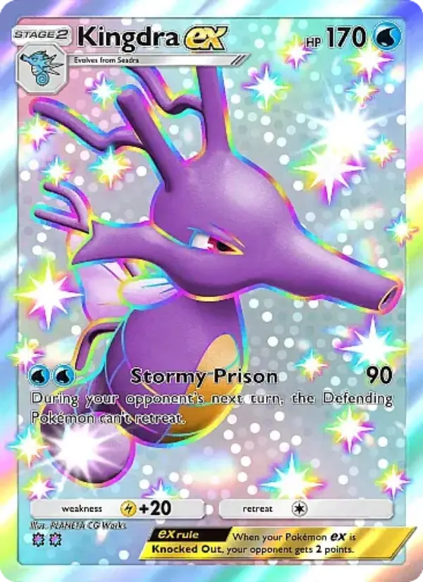 Card image of Kingdra ex