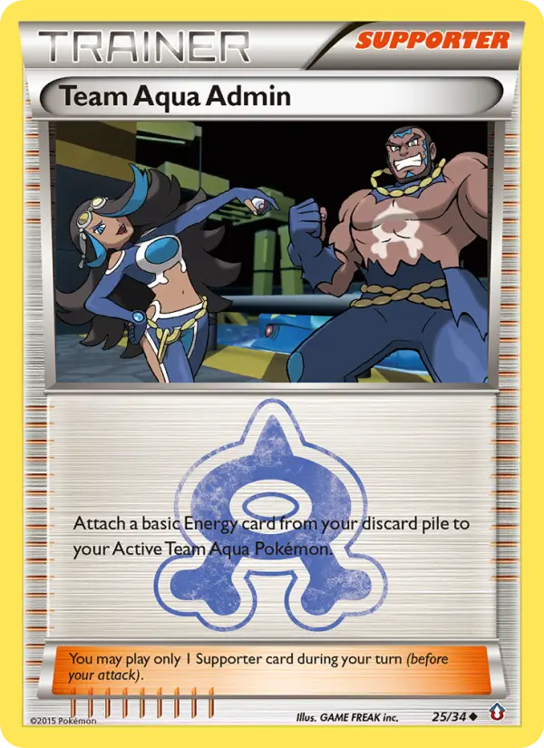 Card image of Team Aqua Admin