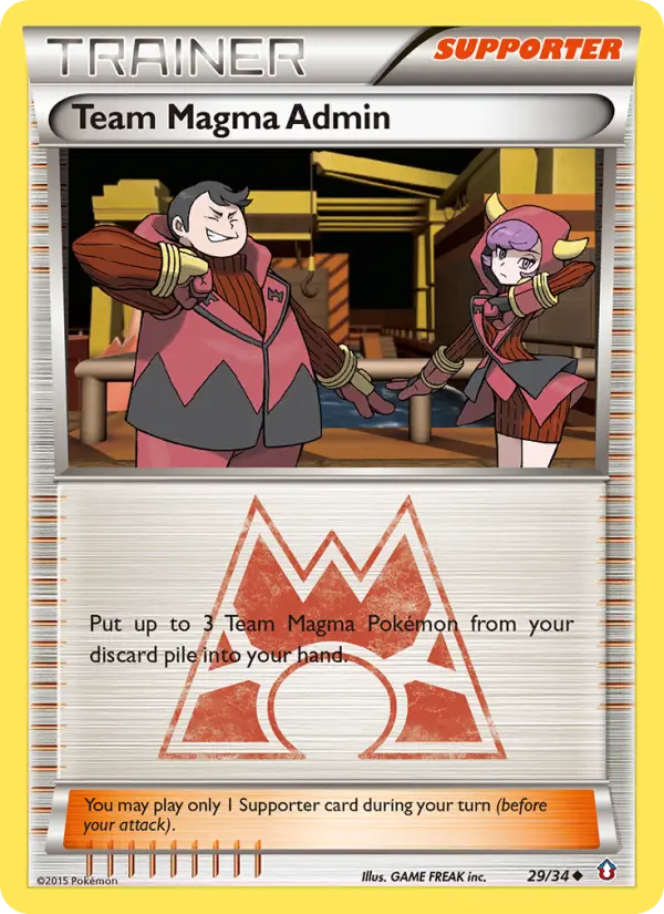 Card image of Team Magma Admin