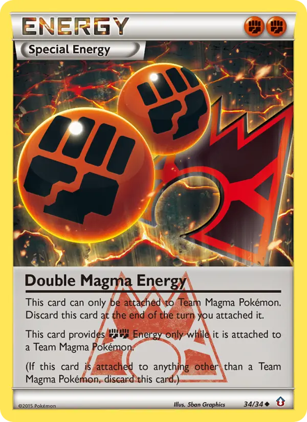 Card image of Double Magma Energy