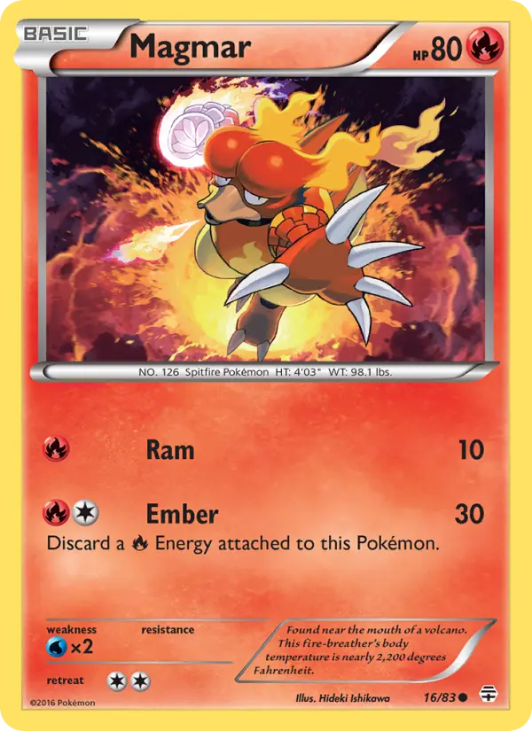 Card image of Magmar