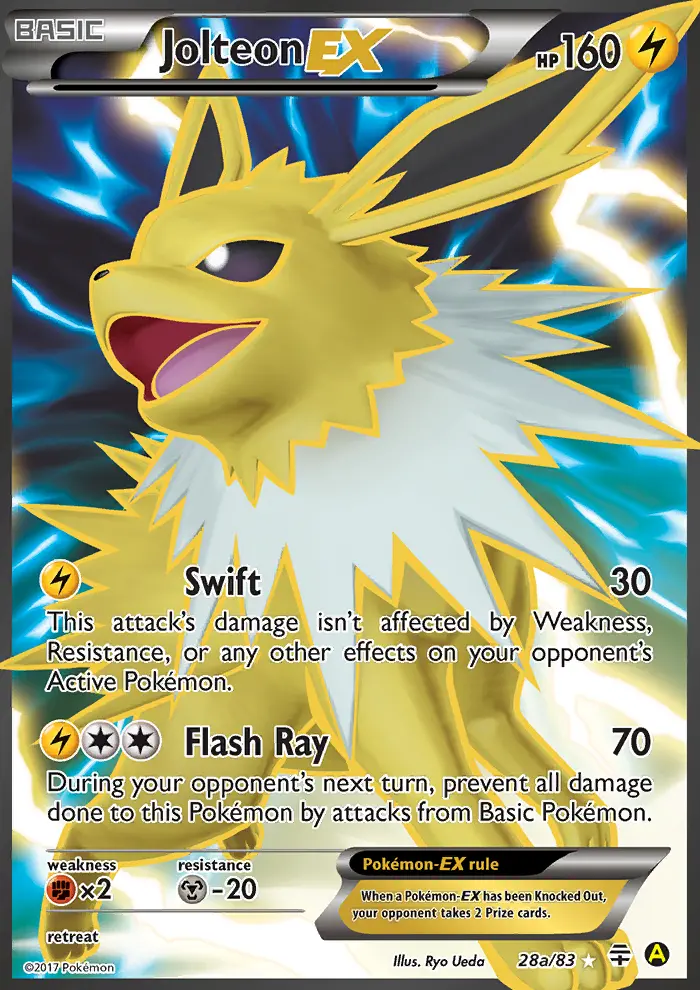 Card image of Jolteon-EX