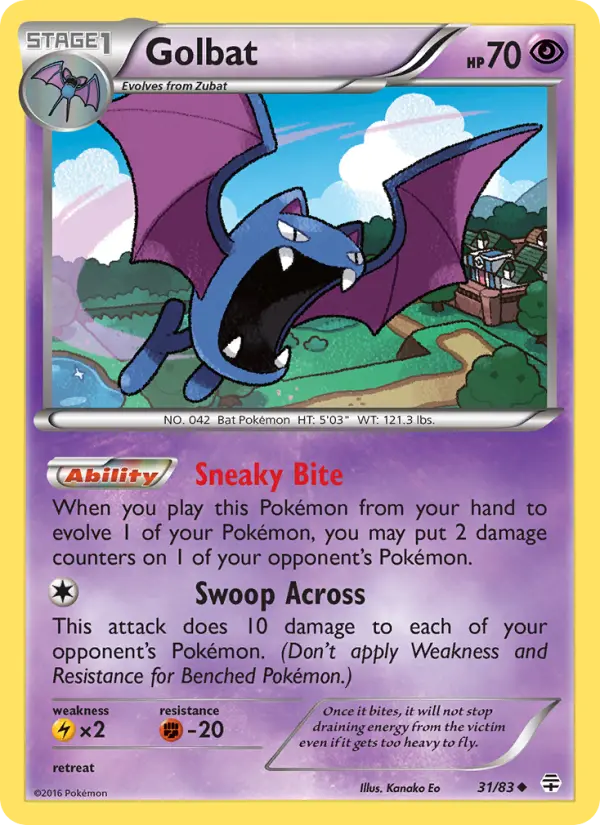 Card image of Golbat