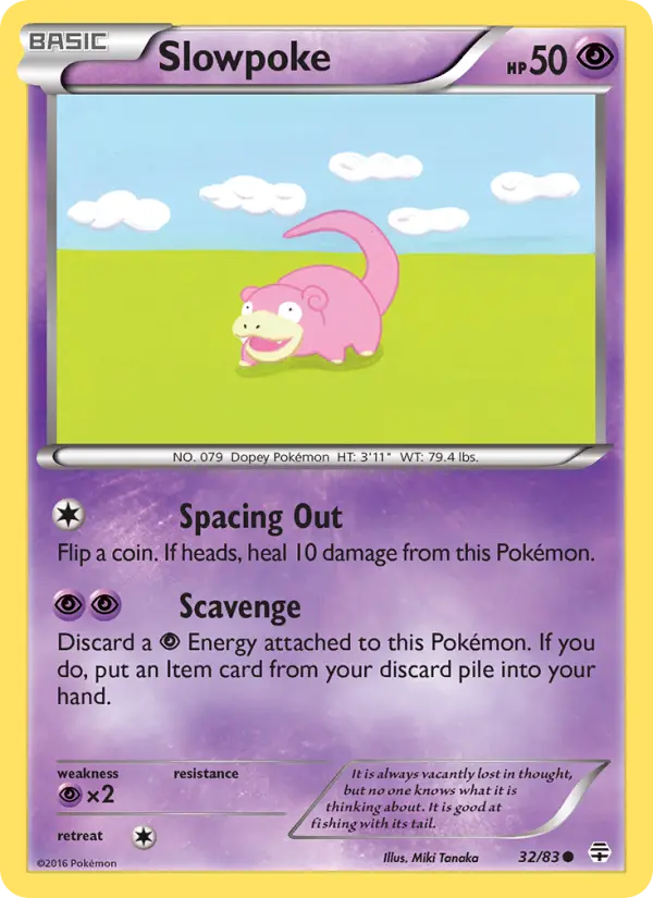 Card image of Slowpoke