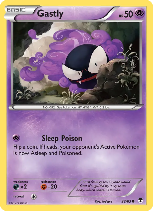 Card image of Gastly