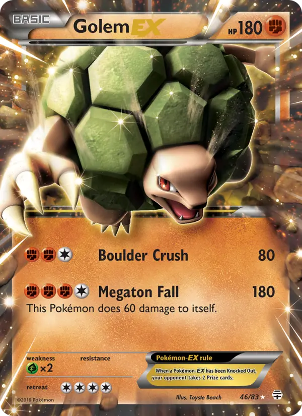 Card image of Golem EX