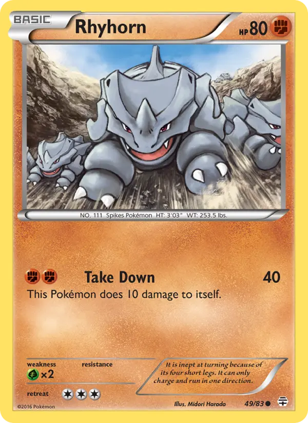 Card image of Rhyhorn