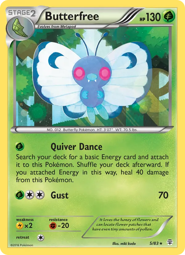 Card image of Butterfree