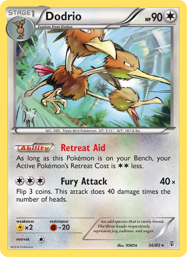 Card image of Dodrio