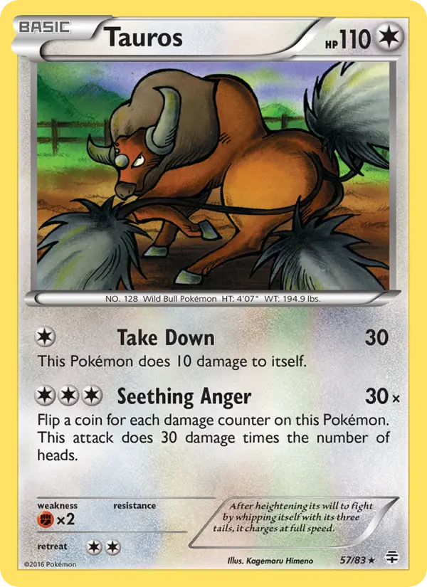 Card image of Tauros