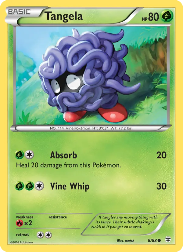 Card image of Tangela