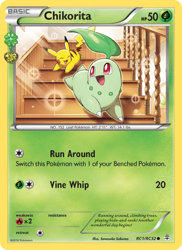 Card image of Chikorita