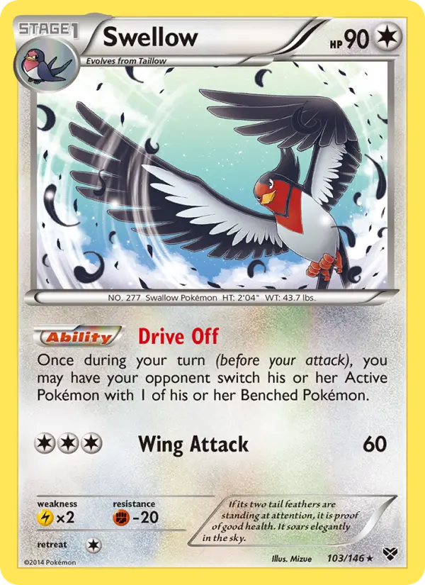 Card image of Swellow