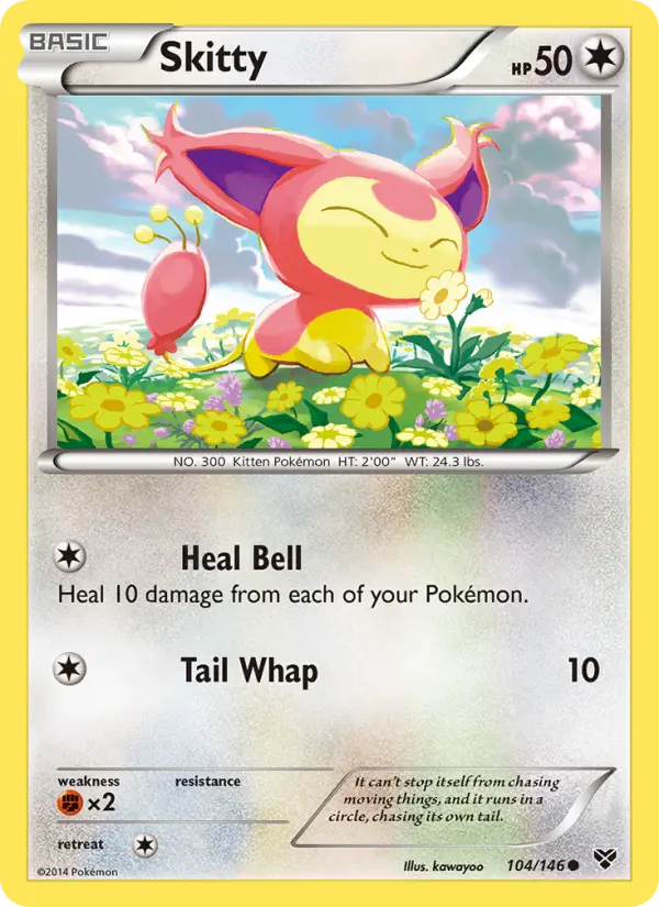 Card image of Skitty