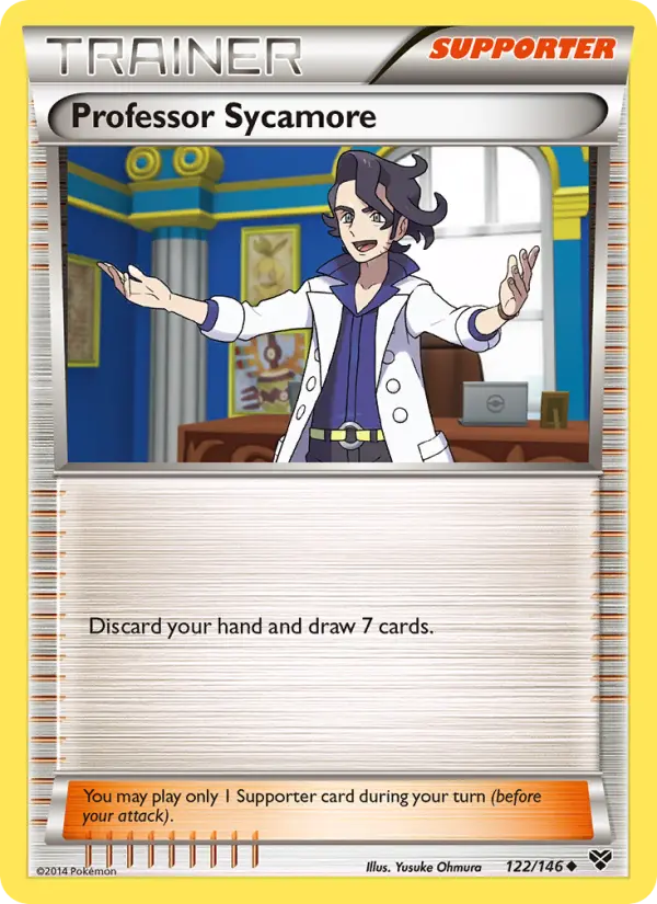 Card image of Professor Sycamore