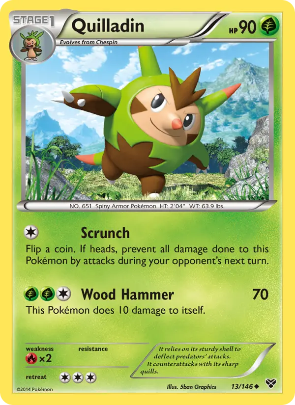 Card image of Quilladin