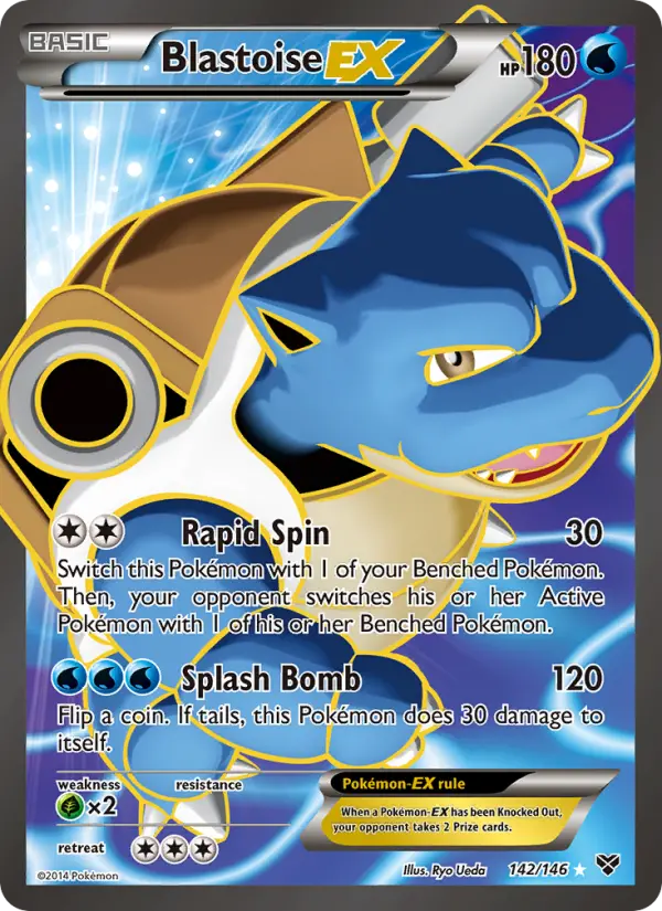 Card image of Blastoise EX