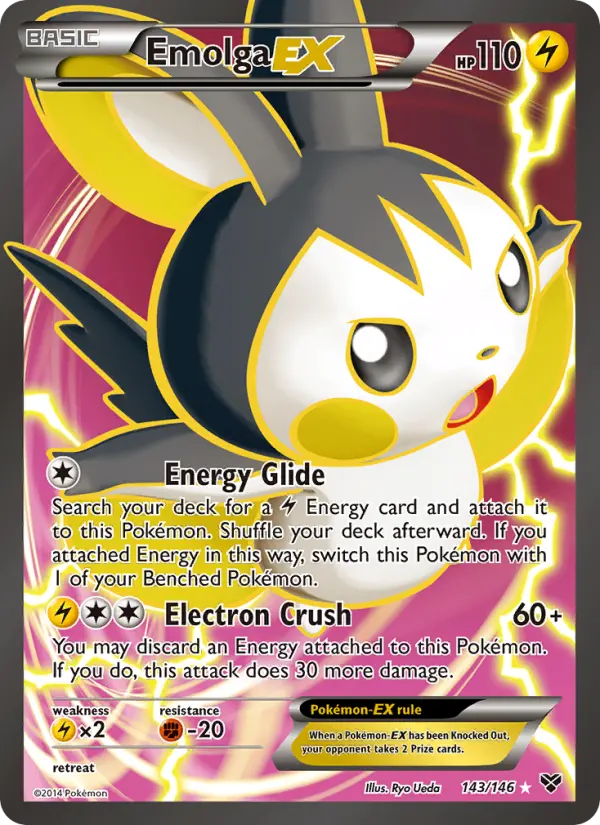 Card image of Emolga EX
