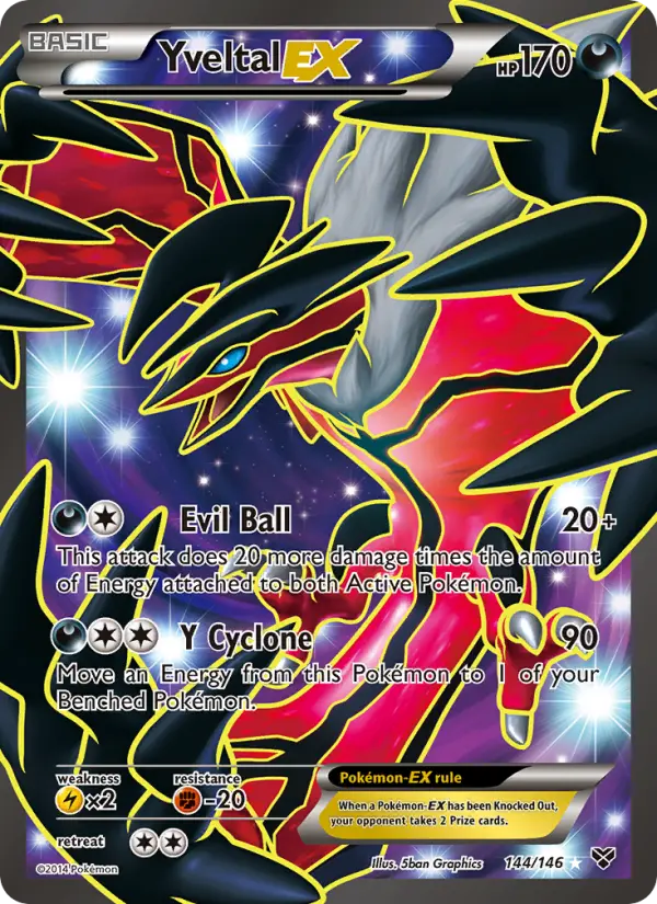Card image of Yveltal EX