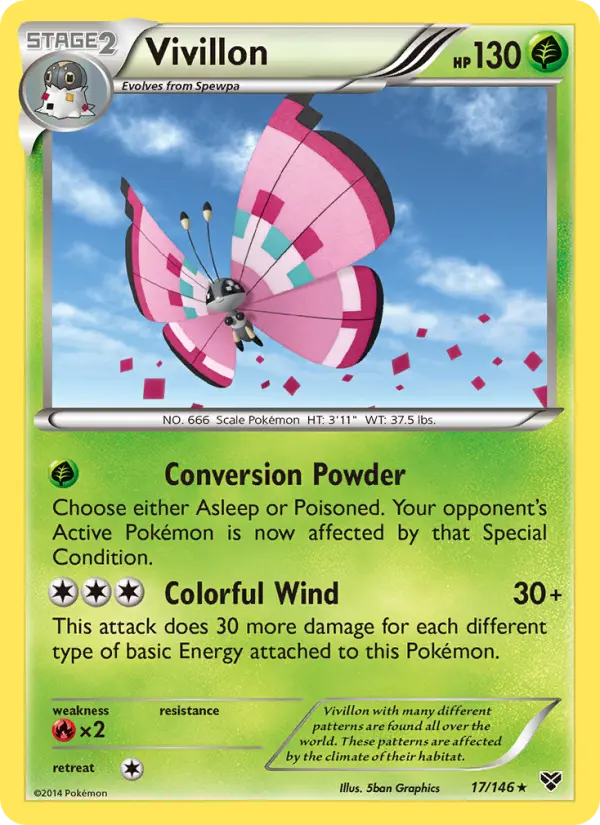 Card image of Vivillon