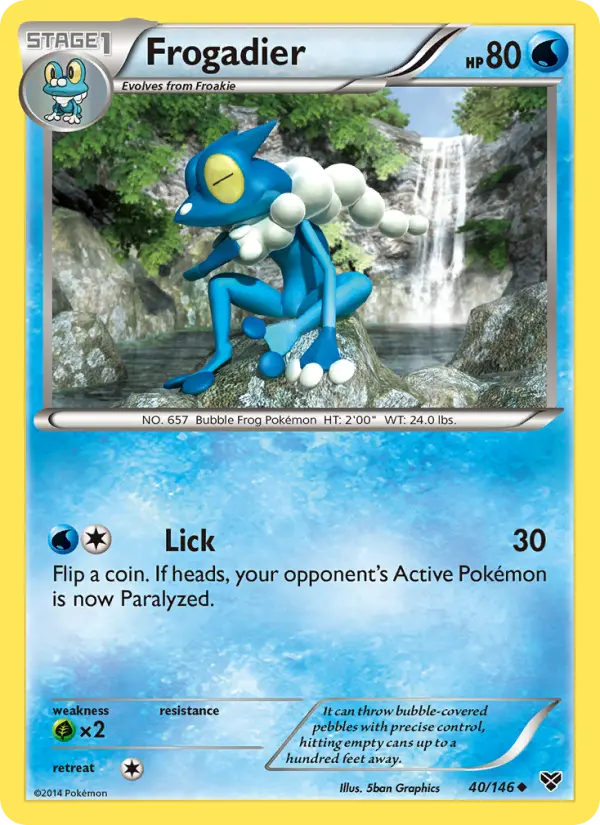 Card image of Frogadier