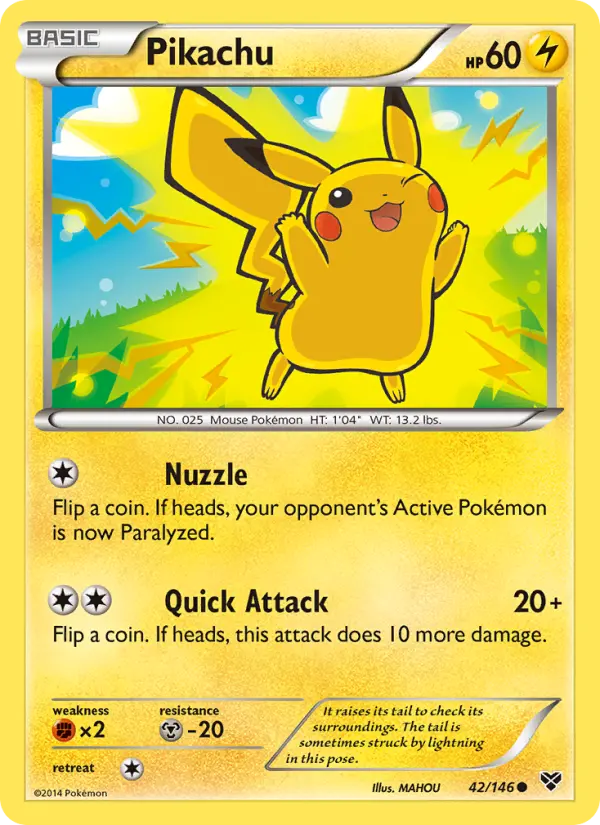 Card image of Pikachu