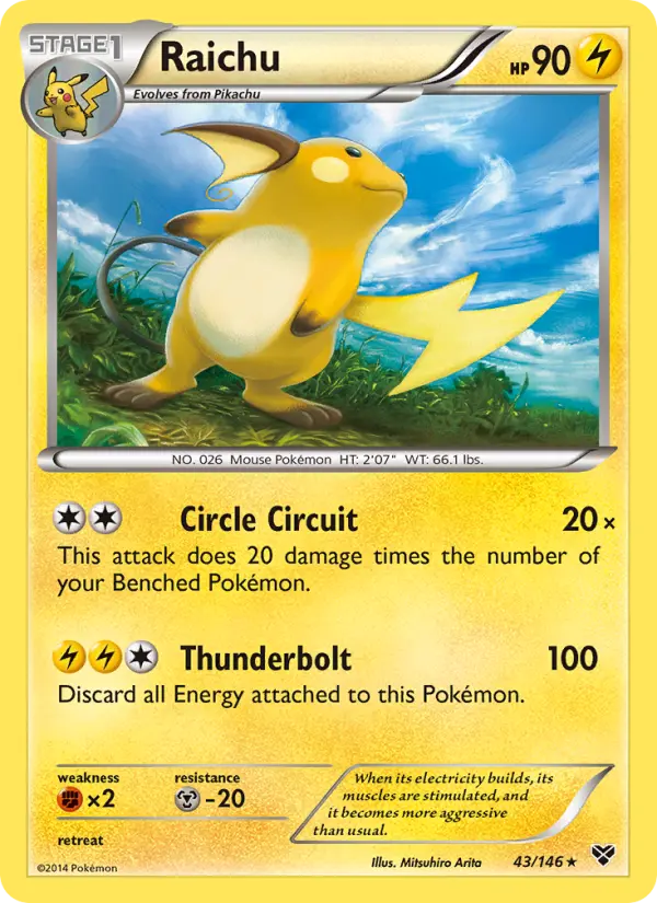 Card image of Raichu