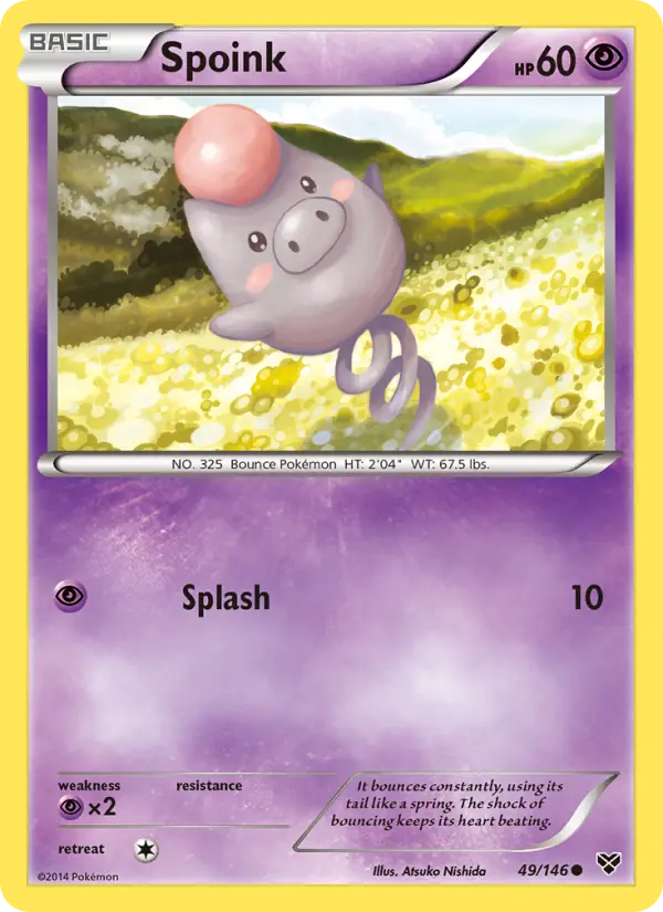 Card image of Spoink
