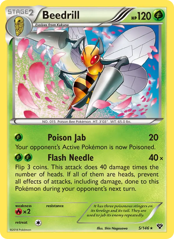 Card image of Beedrill