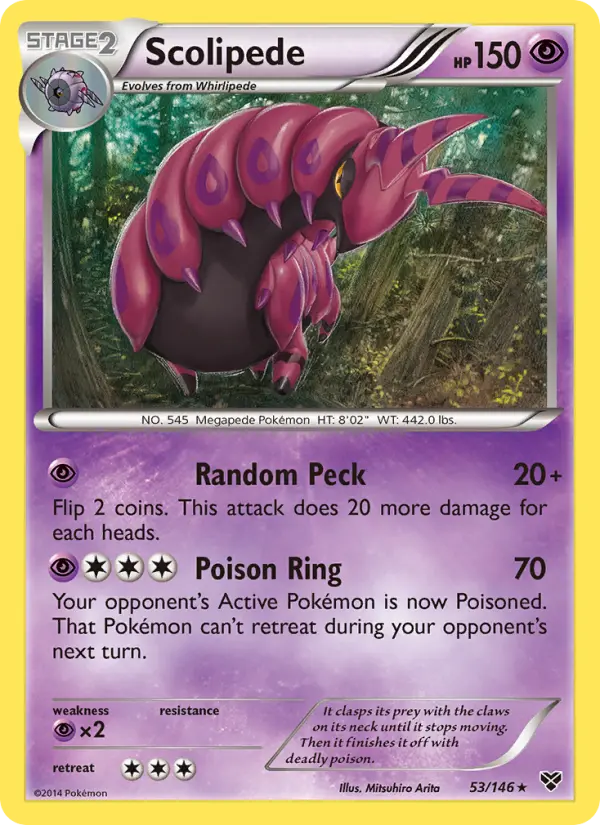 Card image of Scolipede