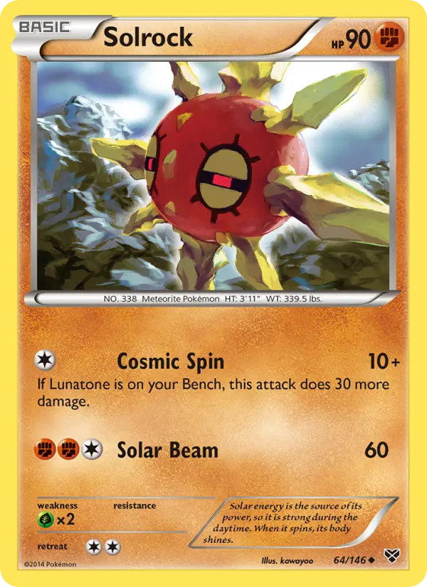 Card image of Solrock