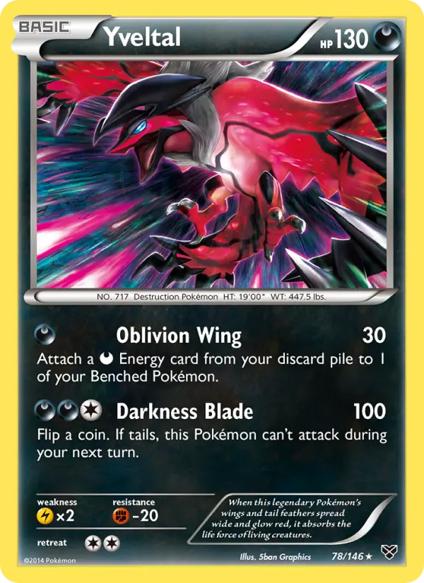 Card image of Yveltal