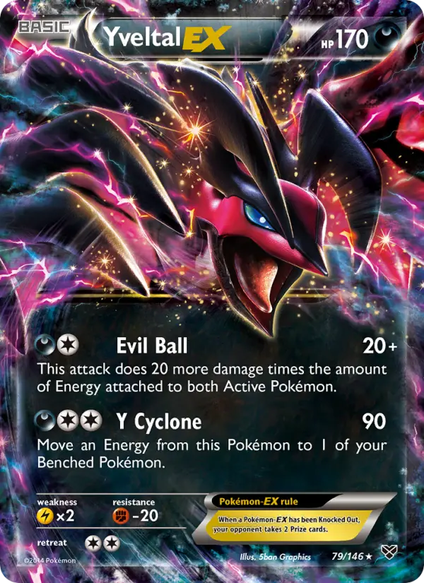 Card image of Yveltal EX