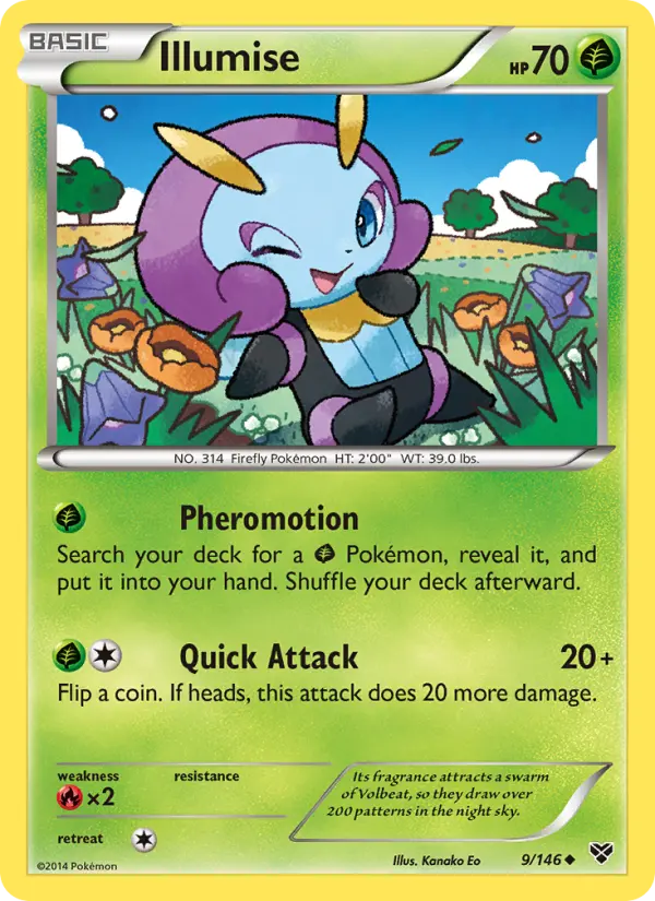 Card image of Illumise