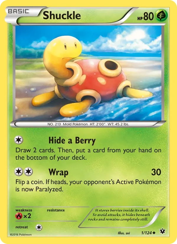 Card image of Shuckle