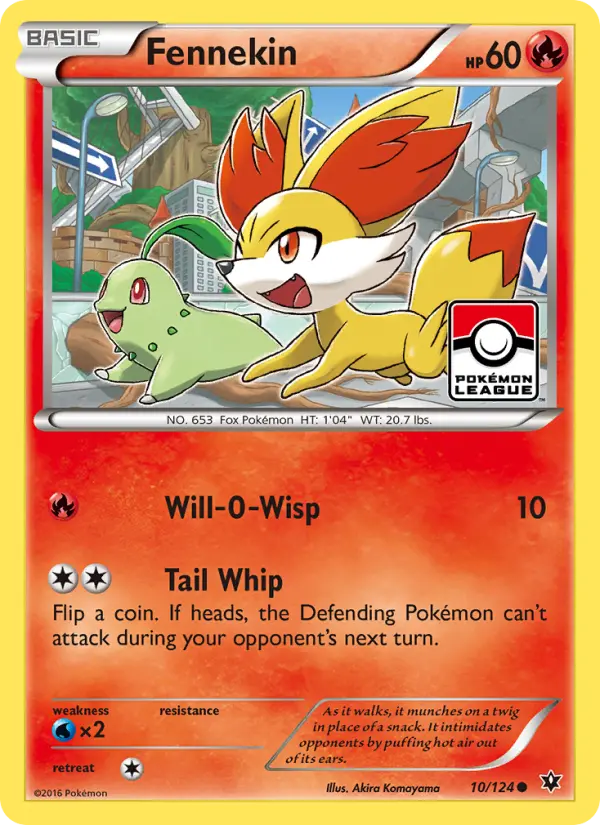 Card image of Fennekin