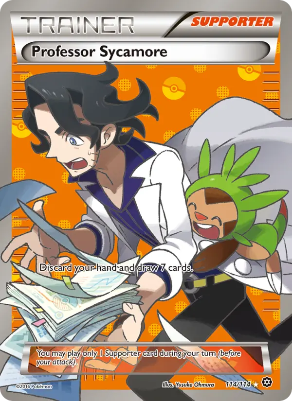 Card image of Professor Sycamore