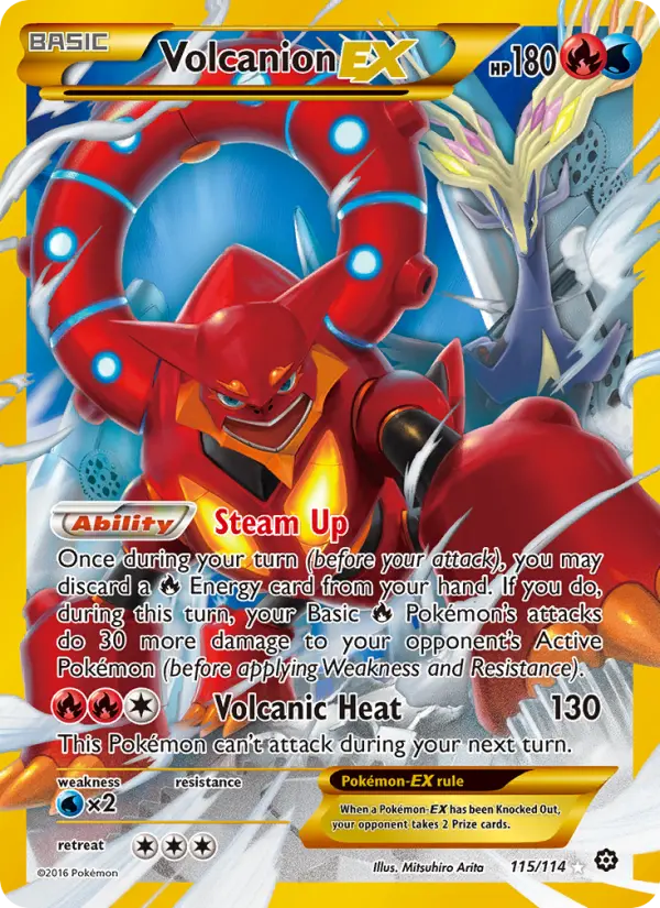 Card image of Volcanion EX