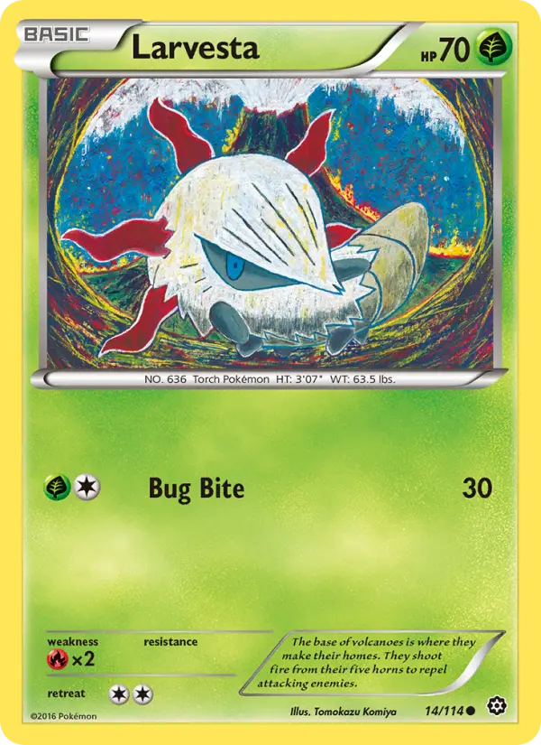 Card image of Larvesta