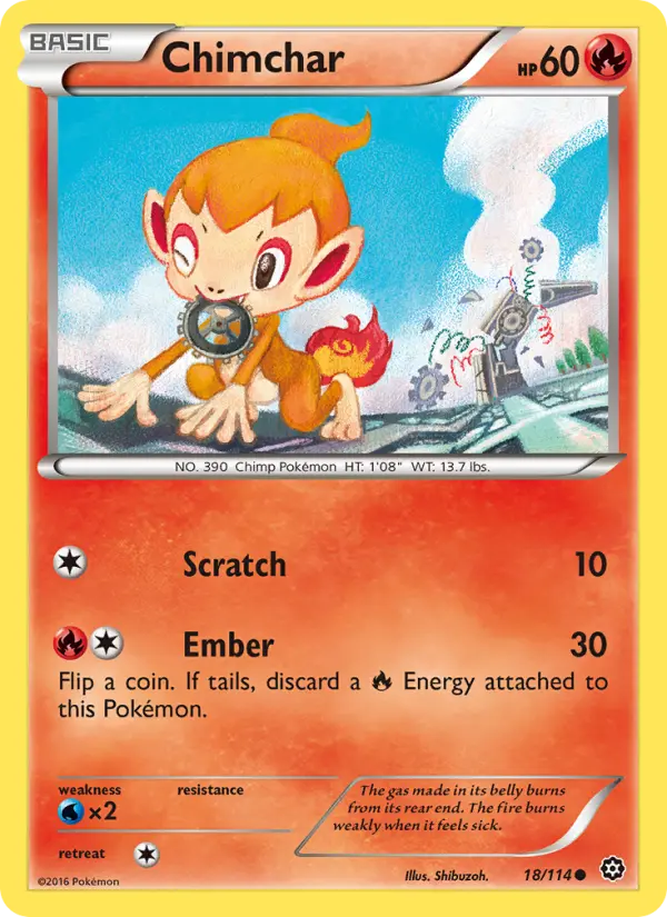 Card image of Chimchar