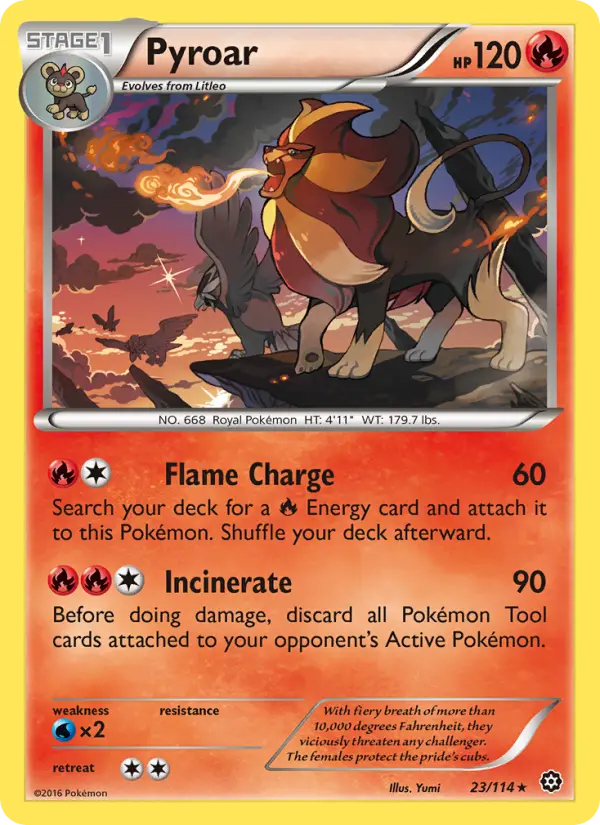 Card image of Pyroar