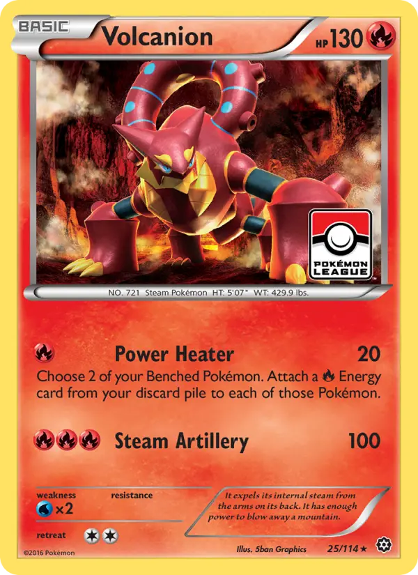 Card image of Volcanion