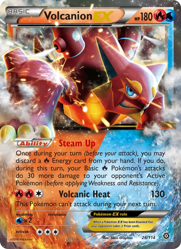 Card image of Volcanion EX