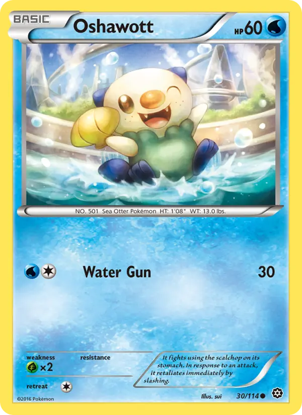 Card image of Oshawott