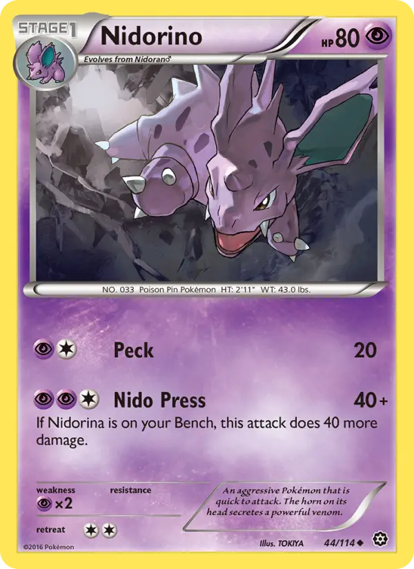 Card image of Nidorino
