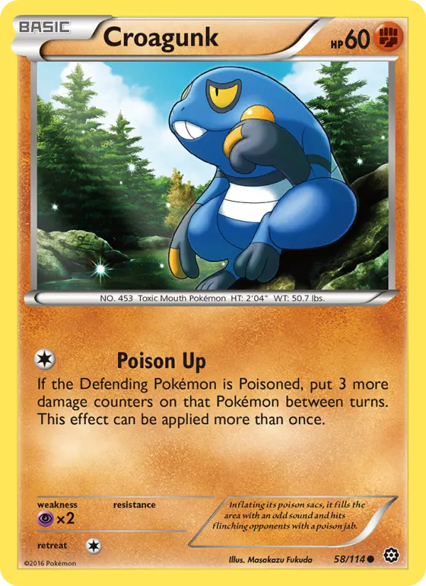 Card image of Croagunk