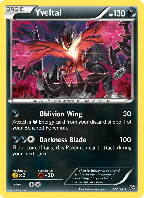 Card image of Yveltal