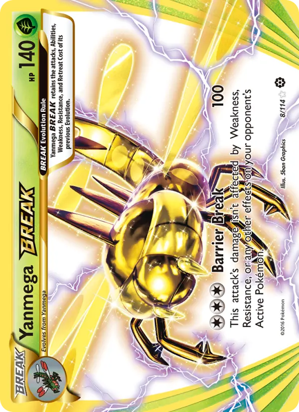 Card image of Yanmega BREAK
