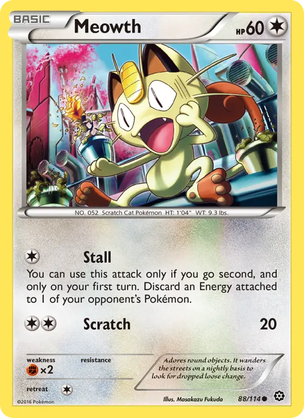 Card image of Meowth