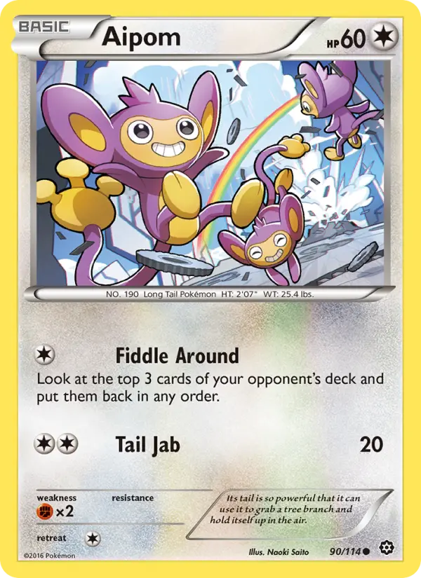 Card image of Aipom
